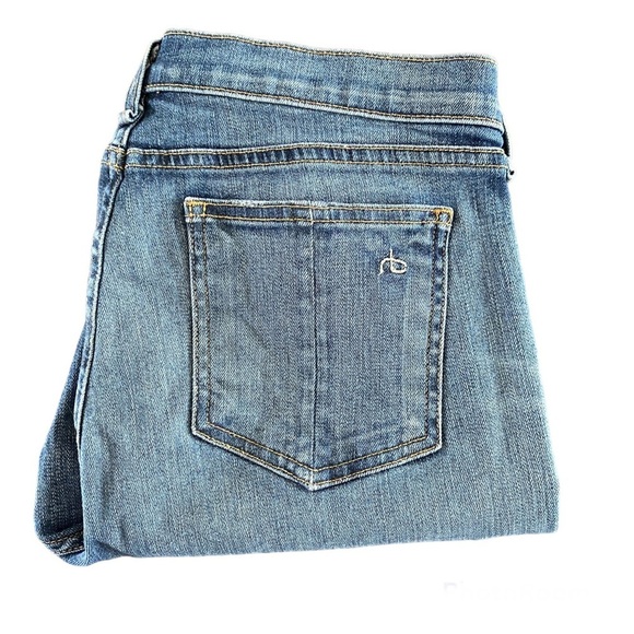 Rag & Bone Dash Distressed Denim Jeans Size 28 - Picture 2 of 16